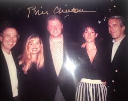 See photos of Bill Clinton from the Epstein files
