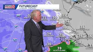 Video: Light snow, with mixing at Cape Tuesday