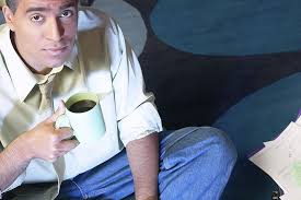 Image result for picture of a man drinking coffee