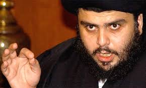 Radical Iraqi Shia cleric Moqtada al-Sadr speaks during a press conference in Damascus in 2006. Photograph: Bassem Tellawi/AP - sadr460