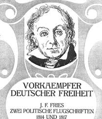 Jacob <b>Friedrich Fries</b> in einer zeitgenössischen Radierung. - Fries