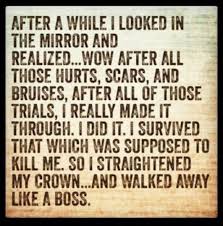 Straighten my crown : walked away like a boss : Quotes and sayings ... via Relatably.com