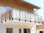Holz balkongelander modern
