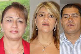 Fueron sancionados María Nelly Aponte, Luz María Arbeláez y John Fredy Umaña, —en las fotos—, así como Elizabeth Fadul y Liliana Patricia García. - 20110718071316