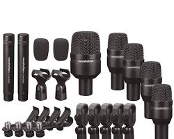 Image of drumset microphone