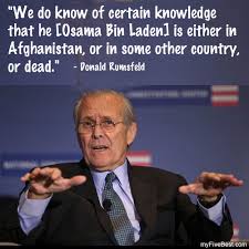 Donald Rumsfeld Quotes. QuotesGram via Relatably.com