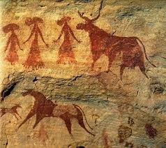 Archaeo - Histories على X: "Cave Paintings, located in centre of North Africa, landlocked Chad stretches from Sahara Desert in north to savannah in south. The country boasts thousands of rock engravings