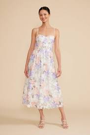 EDDA LACE MIDI DRESS-MULTI FLORAL – The Gatorbug