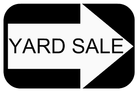 Image result for yard sale sign