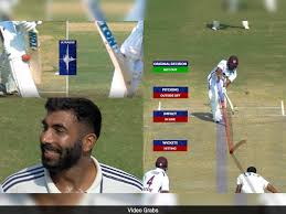 Jasprit Bumrah's Witty Remark to Umpire After DRS Drama in India vs. West Indies Test