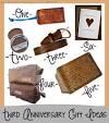 Leather gifts for her