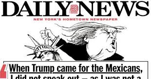 Image result for new york daily news trump