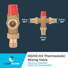 Amazon.com: CashAcme: Heatguard® 110-HX Thermostatic Mixing ...