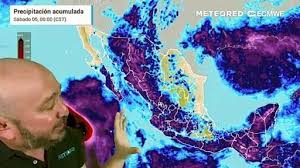 El tiempo en México este fin de semana: tormentas por ondas tropicales, Monzón Mexicano y circulación de Marie