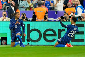 France 4-1 Belgium: Olise turns it late in Paris