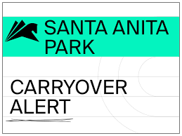 Santa Anita Double Pick 6 Carryover Analysis