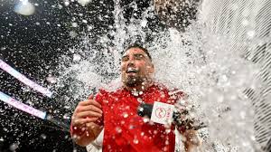 Wilyer Abreu and the Boston Red Sox celebrate a dramatic extra-inning victory