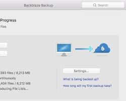 backing up files