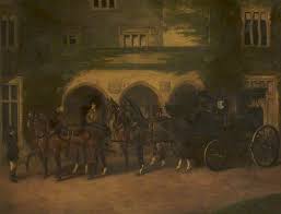 Trainer und vier Pferde von Alfred Wheeler (1851-1932, United Kingdom)