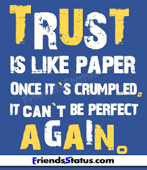 Trust Quotes For Facebook Status. QuotesGram via Relatably.com