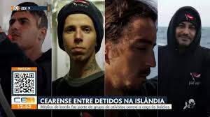 Cearense e mais 3 brasileiros detidos na Islândia
