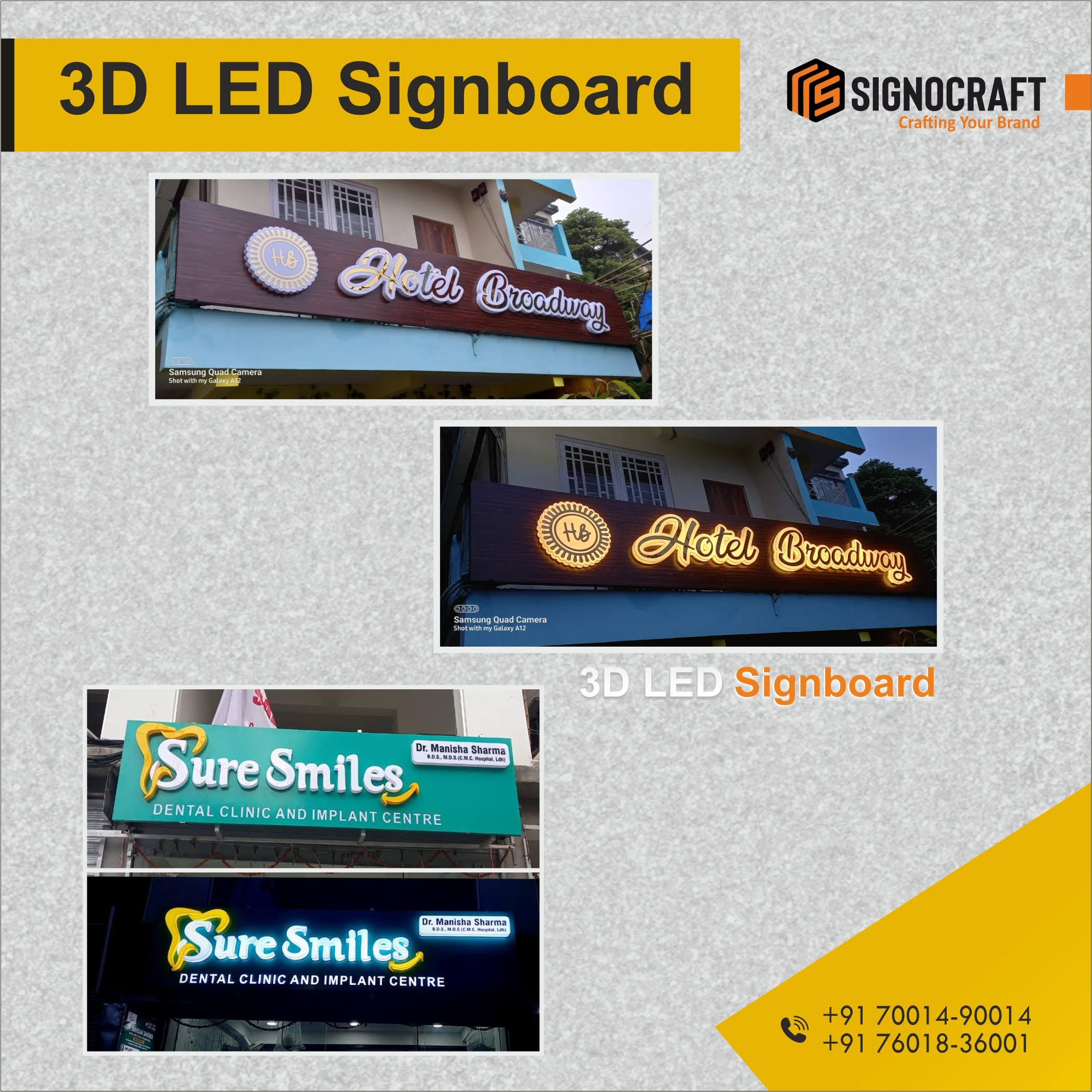 3D LED Signboard