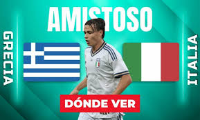 Grecia vs. Italia EN VIVO. Partido Amistoso HOY ONLINE 2026