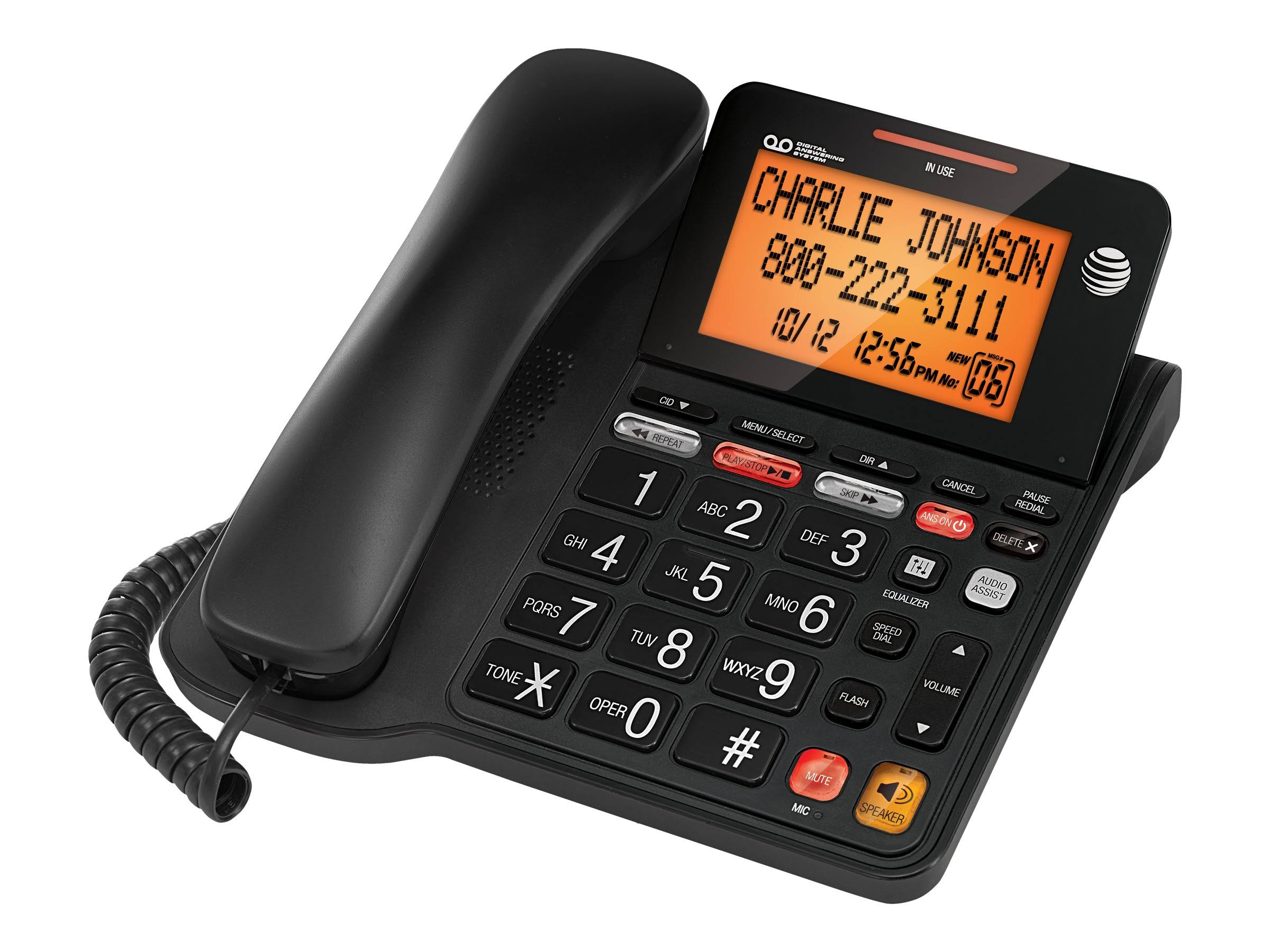 AT&T cl4940 Corded Phone Answering System