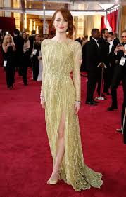 Resultado de imagen de emma stone oscars 2015