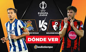 Real Sociedad vs. Borunemouth: ¿A qué hora y dónde ver EN VIVO partido J1 de Europa League 2026 HOY?