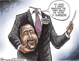 Image result for ben carson cartoon