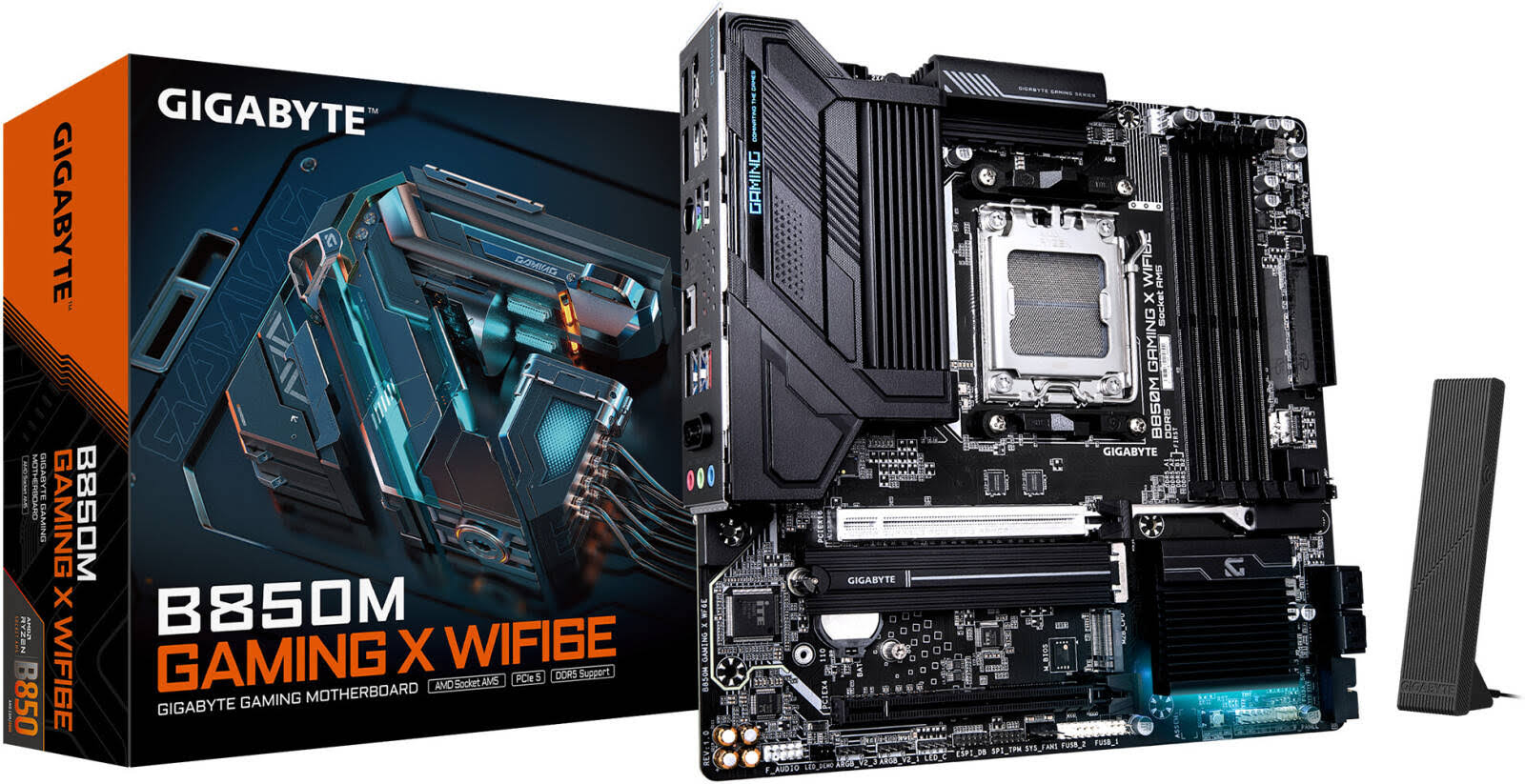 Gigabyte B850M Gaming X WIFI6E AMD AM5 microATX Motherboard
