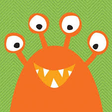 Image result for orange monster