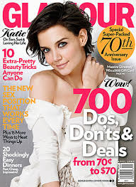 Photos and Quotes from Katie Holmes in Glamour Magazine 2009 ... via Relatably.com