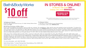 bath and body works coupons