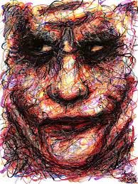 Joker - Face II by Rachel Scott - Joker - Face II Drawing - Joker - Face II ... - joker-face-ii-rachel-scott