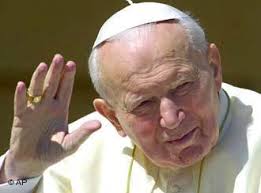 Pope <b>John Paul</b> II has been fast-tracked to sainthood - 0,,1328375_4,00