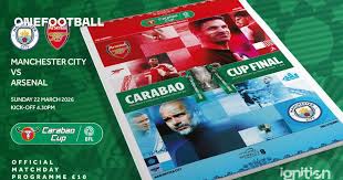 Wembley special matchday programme for the Carabao Cup final
