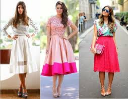 Resultado de imagem para moda 2016 saias