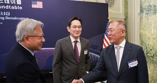 깐부치킨 젠슨 황 이재용 정의선