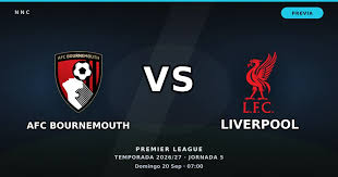 AFC Bournemouth vs Liverpool: previa | Premier League J5