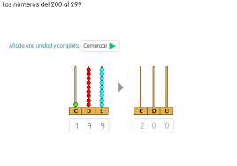 Resultado de imagen de numeros del 200 al 299