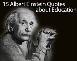 Albert Einstein Quotes on Education: 15 of His Best Quotes ... via Relatably.com