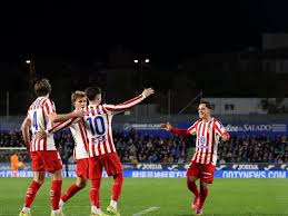El Atlético de Madrid conquista el Coliseum con fortuna
