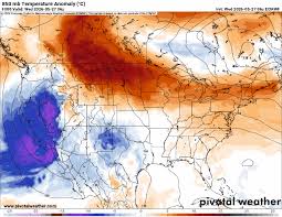 Cooler Temperatures and Rain in New England