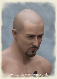 Derek Vinyard high realism lifelike portrait sculpture statue. Click to enlarge - Edward-Norton-3