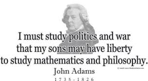 ThinkerShirts.com presents John Adams and his famous quote &quot;I must ... via Relatably.com