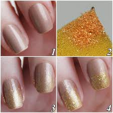 Resultado de imagem para esmalte nude e ouro nude