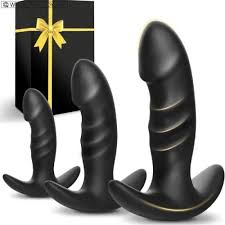 Anal Butt Plug Set Sex Toys 3pcs Silicone