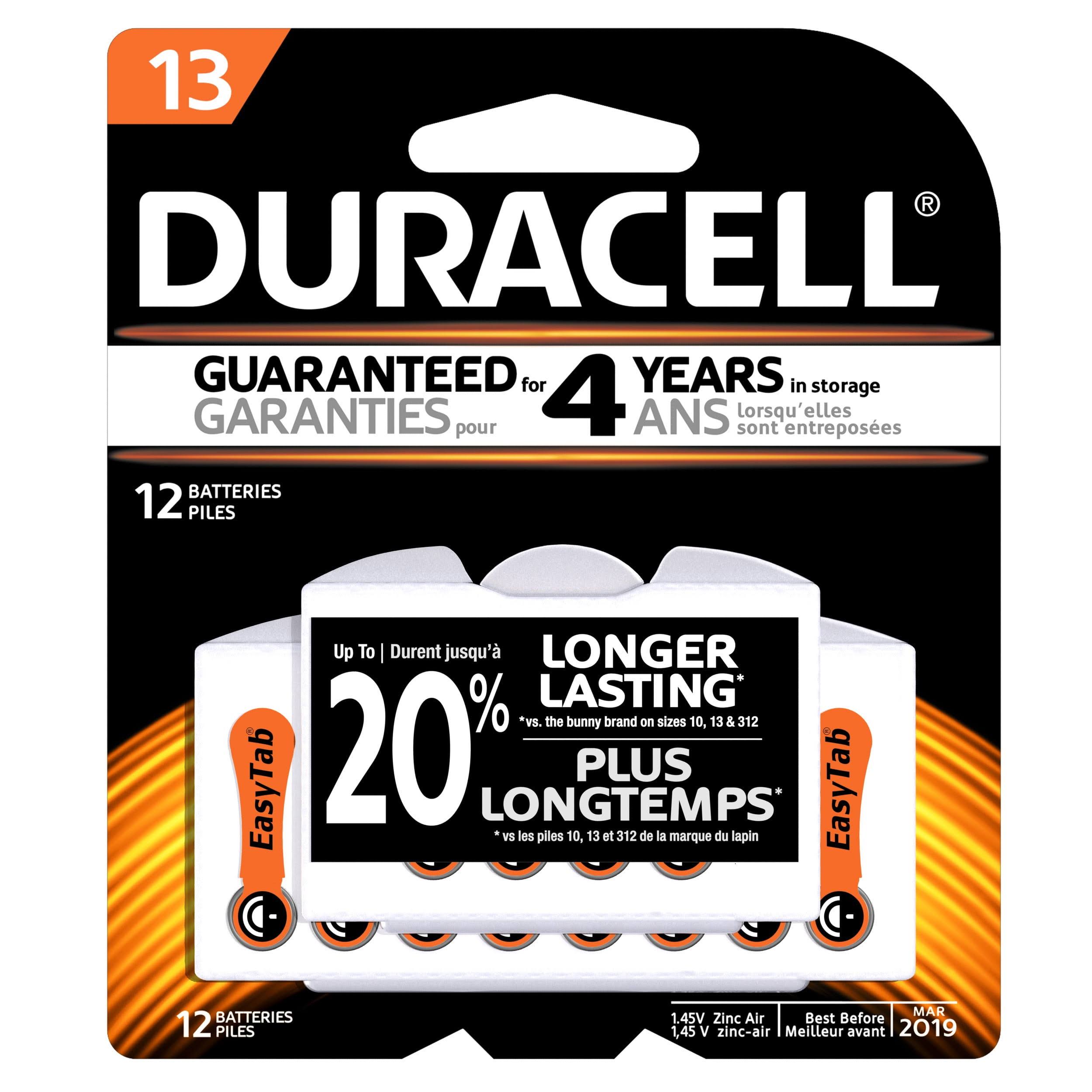 Duracell Hearing Aid Size 13 Batteries